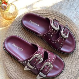 IMPERFECTO Women Open Toe Flats-image-69