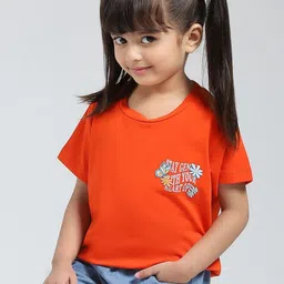 Monte Carlo Girls Typography Printed Top-77