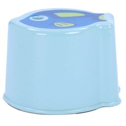 fab n funky Light Weight Fish Design Multipurpose Stool - Blue image 4