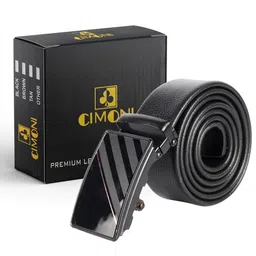 CIMONI Men's Black Autolock Belt-image-59