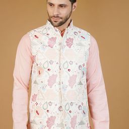 Wintage Embroidered Nehru Jacket-picture-14