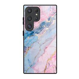 QRIOH Abstract Printed Lightweight Silicone Samsung Galaxy S25 Ultra 5G Glass Back Case-image-92