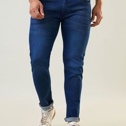 TIM PARIS Men Original Skinny Fit Mid-Rise Light Fade Stretchable Jeans-picture-47