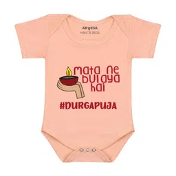 Arvesa My First Navratri Printed Bodysuit-image-98