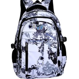 Tinytot Unisex Kids Geometric Backpack-29