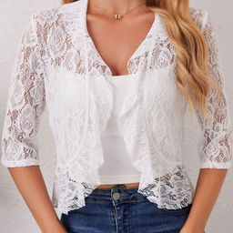 all about you Women Crop Shrug-37