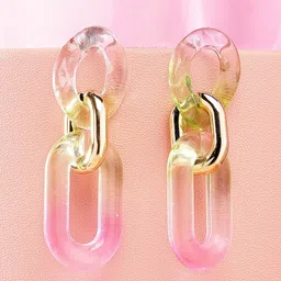Bohey by KARATCART Contemporary Hoop Earrings-image-11