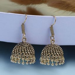 Anouk Contemporary Jhumkas Earrings-image-68
