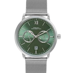 French Connection Men Dial & Stainless Steel Bracelet Style Straps Analogue Watch FCN085NSM-49