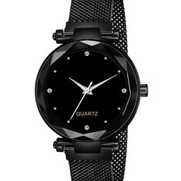 CSAMON Women Dial & Stainless Steel Bracelet Style Straps Analogue Watch Csamon_32_Black-image-85