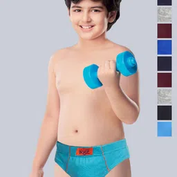 Lux Cozi Boys Pack Of 10 Pure Cotton Mid-Rise Basic Briefs COZI_BOYS_PLAIN_BRIEF_IE_AST_10-image-35