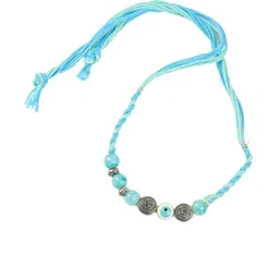 Asthetika 3-Pcs Stone-Studded & Beaded Rakhi Gift Set image 2