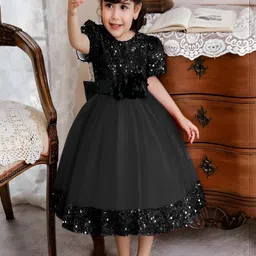 Texaso Premium Girls Polyester Dresses-picture-28