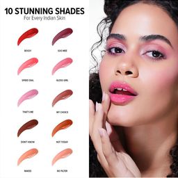 MILA BEAUTE Gloss Girl Lightweight & Non-Sticky Formula Lipstick- 2.3 ml- No Filter image 4