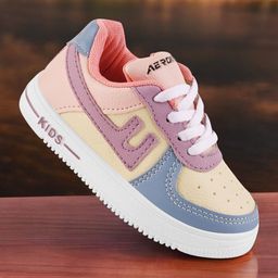 Lil Lollipop Unisex Kids Colourblocked Sneakers-50