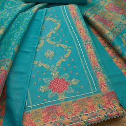 Soch Printed Unstitched Dress Material-image-96