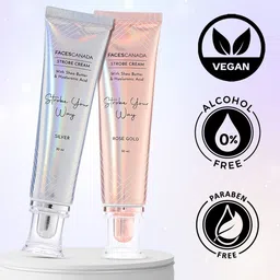 FACES CANADA Strobe Your Way Strobe Cream with Shea Butter & HA 30 ml - Silver image 3