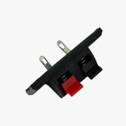 2 Position Jack Push In Audio Speaker Terminal Connector-14
