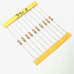 390 ohm, 1/4 Watt Resistor with 5% tolerance (Pack of 10)-image-71