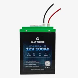 WATTNINE® 12V 100Ah Lithium LiFePO4 Battery Pack Prismatic Cell for Solar or Inverter-image-64