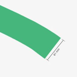 61mm PVC Heat Shrink Sleeve for Lithium Battery Pack - 1 Meter (Cool Green)-image-82