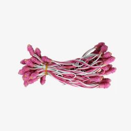 Pink 9mm 12v 5 inch Pixel Led Serial Decoration Light - 5 meters - 50 Leds-14
