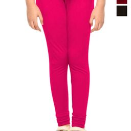 Tik Tok WEARS Girls Pack Of 3 Churidar -Length Leggings-picture-5