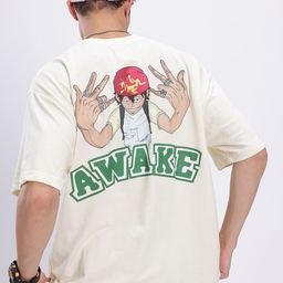glitchez Meme Your Style Printed Oversized Fit T-shirt-image-2