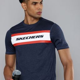 Skechers Brand Logo Printed GODRI CHARGE DASH T-shirt-image-53