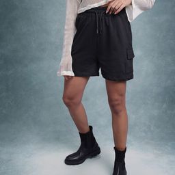 The Roadster Life Co. Women Relax Knit Shorts-image-97