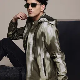 The Roadster Lifestyle Co. Abstract Printed Tailored Jacket-78