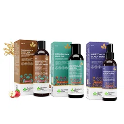 Avimee Herbal Hair Care Combo - Hair Oil 100ml + Hair Cleanser 200ml + Scalp Spray 100ml-image-66