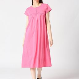 zebu Pure Cotton Regular Nightdress-image-21
