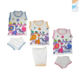 BAESD Unisex Kids Printed T-shirt and Shirt with Shorts-24