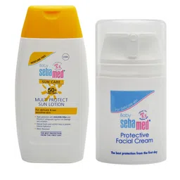 Sebamed Kids Set Of Facial Cream & Sun Protection Lotion-13