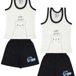 Bodycare Unisex Multicolour Cotton Printed Set-image-21