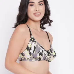 Clovia Multicolor Non Wired Non Padded Full Coverage Bra image 3