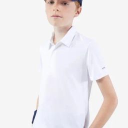 ARTENGO By Decathlon Kids Snow White Polo T-Shirt-image-24