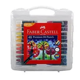 Faber-Castell Premium Hexagonal Oil Pastel Set 48 ,528048-34
