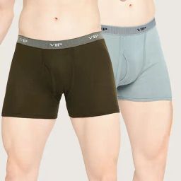 VIP Assorted Snug Fit Trunks - Pack of 2-picture-43