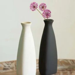 ExclusiveLane White & Black Ceramic Yin-Yang Decorative Vases - Set of 2-picture-32