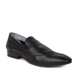 Gabicci Men's Fangio  Black Formal Slip-Ons-image-39
