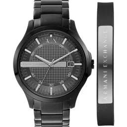 Armani Exchange Men Black Analogue Watch AX7101-36