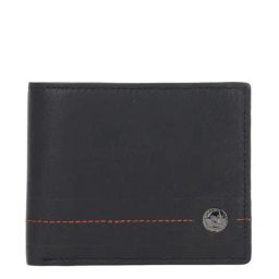 Woodland Black Casual Leather Bi-Fold Wallet for Men-image-101
