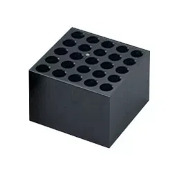 AS ONE Dry Block Bath / Aluminum Block Suitable for Block Test Tube Φ16.5 mm, 1-7554-15 image 3