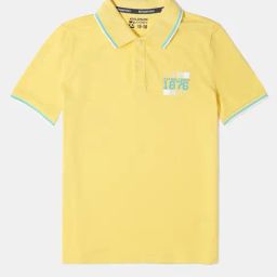Jockey AB24 Boy's Super Combed Cotton Rich Graphic Printed Half Sleeve Polo T-Shirt-image-19