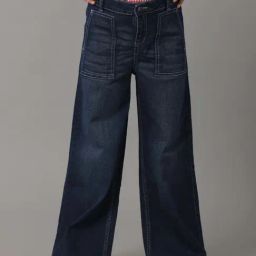 Under Fourteen Only Kids Blue Cotton Regular Fit Jeans-picture-47
