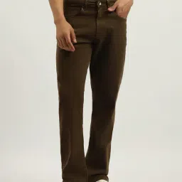 United Colors of Benetton Brown Comfort Fit Jeans-picture-3