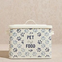 Westside Home White Pet Food Storage-20