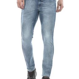 Numero Uno Casted Indigo Skinny Fit Jeans-picture-11